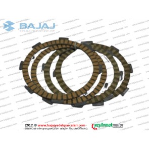 Bajaj Pulsar N160 Debriyaj Balatası Set