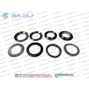 Bajaj Pulsar N160 Direksiyon Rulman, Furş Takımı