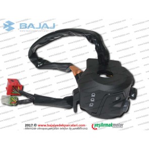 Bajaj Pulsar N160 Kumanda Paneli Sol - UG MODELİ