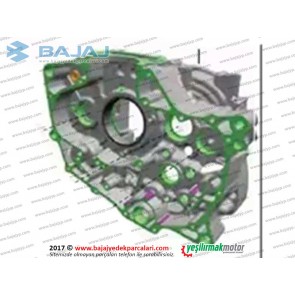 Bajaj Pulsar N160 Şanzıman Kutusu, Karter Sağ - UG MODELİ