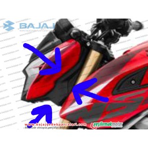Bajaj Pulsar NS 400 Z Far Muhafaza Muhafaza Kapağı İç Sol