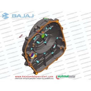 Bajaj Pulsar NS 400 Z Şanzıman Sağ, Debriyaj Kapağı