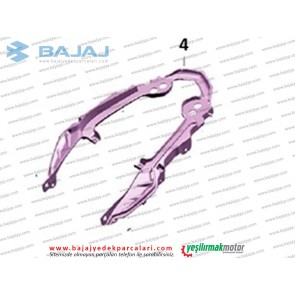 Bajaj Pulsar NS 400 Z Sele Altı Panel İç Kısım