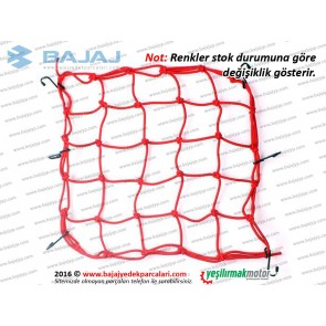 Motosiklet Tutucu Bagaj Lastiği - Ağ Bagaj ve Kask Lastiği
