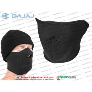 Sürücü Neopren Yüz Maskesi, Yarım
