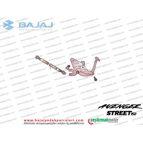 Bajaj Avenger Street 150 Vites Pedalı Rod Mili Komple