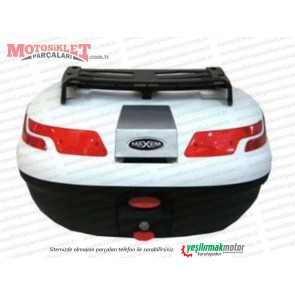 Maxem 45 Litre Çanta Full (ÇANTA DESTEKLİ VE SIRT DAYAMALI) - BEYAZ