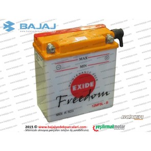 Bajaj Boxer BM150 Aküsü 12 V 5 MUADİL RESİM TEMSİLİDİR