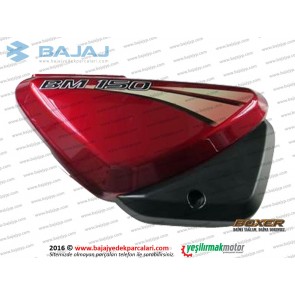 Bajaj Boxer BM150 Yan Panel Sağ Kapak - KIRMIZI