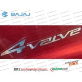 Bajaj Discover 150S Yan Panel Etiketi 4 Valve