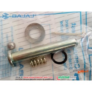 Bajaj Discover 125ST Arka Basamak Pimi, Yayı ve Sekmanı - 1 Set