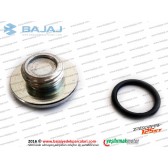 Bajaj Discover 125ST Şanzıman Sol Kapak Tapası ve Oringi