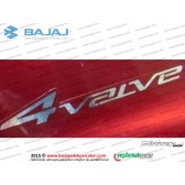 Bajaj Discover 150F Yan Panel Etiketi, 4 Valve, Adet