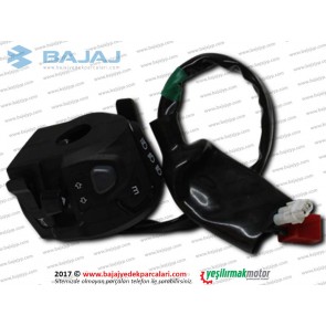 Bajaj Pulsar N125 Kumanda Paneli Sol