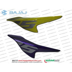 Bajaj Pulsar N125 Yan Panel Arka Sağ Üst Kapak