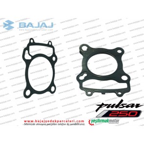 Bajaj Pulsar N250 Silindir Alt-Üst Conta Seti