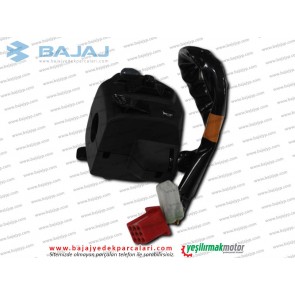 Bajaj Pulsar NS 125 Kumanda Paneli Sol - ABS VE CBS MODELİ