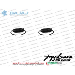 Bajaj Pulsar NS125 Fren Balata Yayı Set - CBS