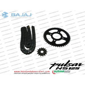 Bajaj Pulsar NS125 Zincir Dişli Seti - CBS