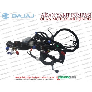 Bajaj Pulsar 200NS Kablo Takımı (VARROC MARKASI İÇİN) (AİSAN YAKIT POMPASINA UYUMLU)