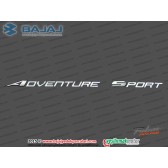 Bajaj Pulsar AS150 Yakıt Depo Dekoratif Kapak Etiketi, Adventure Sport - 1 ADET