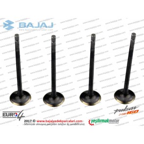 Bajaj Pulsar NS160 Supap Takımı (4lü SET)