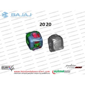 Bajaj Pulsar 200NS Kumanda Paneli Sağ-Sol (3 FİŞLİ) - EURO4