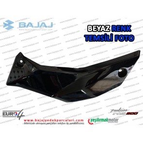 Bajaj Pulsar 200NS Alt Sakal, Dekoratif Kapak - SOL TARAF - BEYAZ