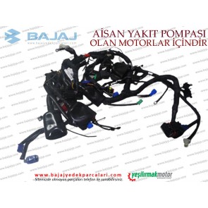 Bajaj Pulsar RS200 Kablo Takımı (VARROC MARKASI İÇİN) (AİSAN YAKIT POMPASINA UYUMLU)