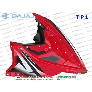 Bajaj Pulsar RS200 Ön Yan Panel, Sağ - TİP 1 - KIRMIZI