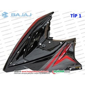 Bajaj Pulsar RS200 Ön Yan Panel, Sağ - TİP 1 - SİYAH