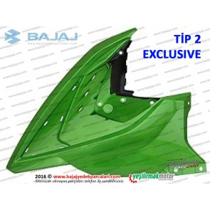 Bajaj Pulsar RS200 Ön Yan Panel, Sol - TİP 2 TURUNCU