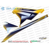 Bajaj Pulsar RS200 Yan Panel Sağ Taraf Etiket Takımı - SARI