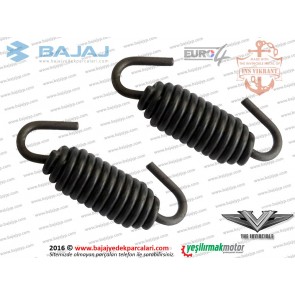 Bajaj V15 Vikrant Arka Fren Balata Yayı Seti